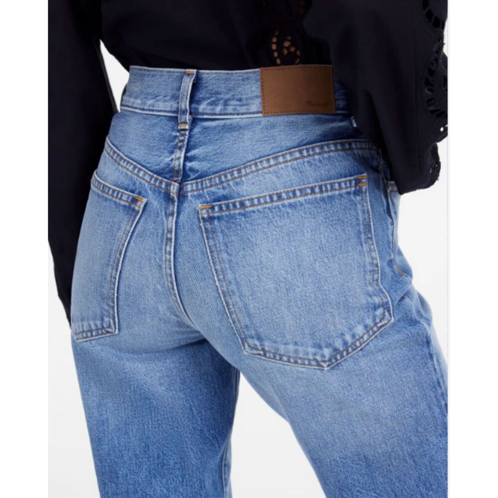 Madewell | Women's Full Length Classic Straight Leg Jeans Light Wash | Size 31